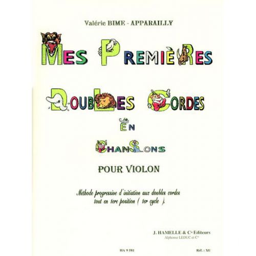 HORTENSIA BIME-appareilly Valerie - Mes Premieres Doubles Cordes - Violon