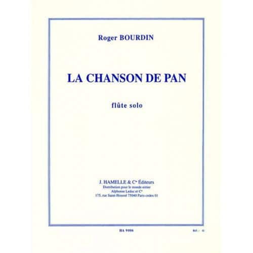 BOURDIN R. - LA CHANSON DE PAN - FLUTE SOLO 