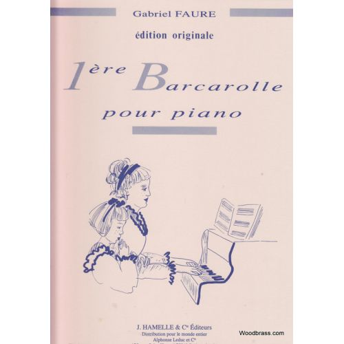 LEDUC FAURE G. - BARCAROLLE N°1 OP.26 - PIANO