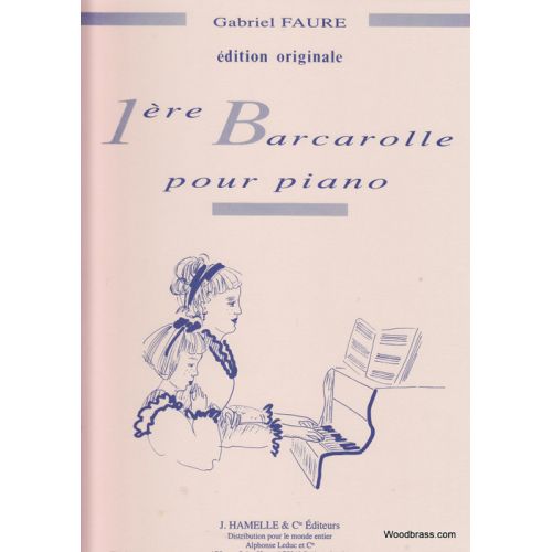 FAURE G. - BARCAROLLE N°1 OP.26 - PIANO