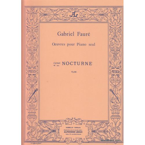 LEDUC FAURE GABRIEL - NOCTURNE N°2 OP.33 - PIANO 