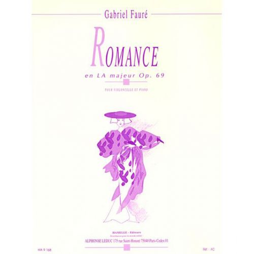 LEDUC Faure G. - Romance Op.69 La Majeur - Violoncelle et Piano