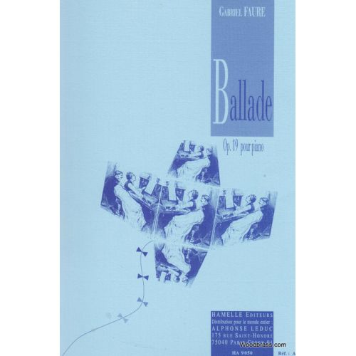 LEDUC FAURE GABRIEL - BALLADE OP.19 - PIANO