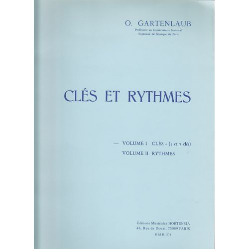  Gartenlaub Odette - Cles Et Rythmes Vol.1 : 5 Et 7 Clés