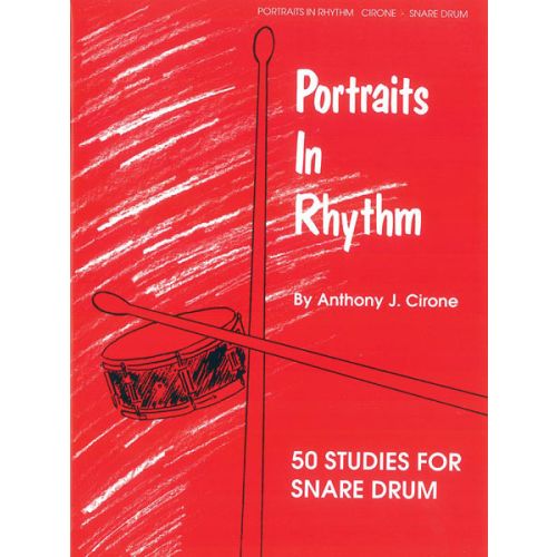 ALFRED PUBLISHING CIRONE ANTHONY J. - PORTRAITS IN RHYTHM - DRUMS & PERCUSSION