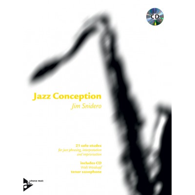 SNIDERO JIM - JAZZ CONCEPTION - SAX TENOR + AUDIO TRACKS