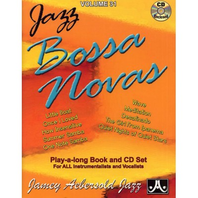 AEBERSOLD N031 - JAZZ BOSSA NOVAS + AUDIO TRACKS