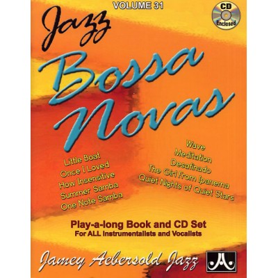 AEBERSOLD AEBERSOLD N031 - JAZZ BOSSA NOVAS + AUDIO TRACKS