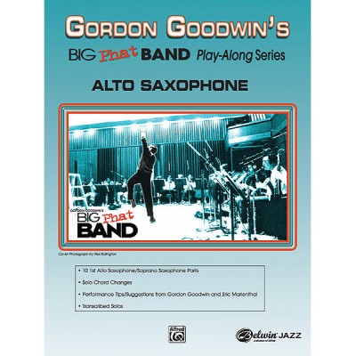 GOODWIN GORDON - BIG PHAT BAND - ALTO SAX + AUDIO TRACKS - SAXOPHONE AND PIANO
