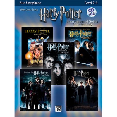  Harry Potter Solos + Cd - Saxophone And Piano