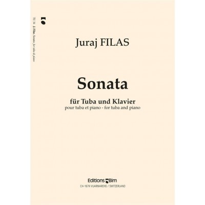 BIM FILAS JURAJ - SONATE - TUBA and PIANO