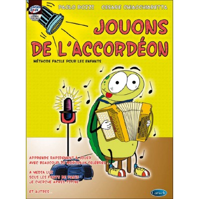 ROZZI PAOLO/CHIACCHIERETTA CESAR - JOUONS DE L'ACCORDEON + AUDIO TRACKS - ACCORDEON