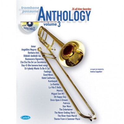 CAPPELLARI A. - ANTHOLOGY VOL. 3 + AUDIO TRACKS - TROMBONE