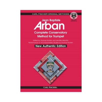 CARL FISCHER Arban - Complete Conservatory Method - Trompette + Audio En Ligne