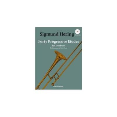  Hering - 40 Etudes Progressives Pour Trombone + Cd 