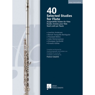 MITROPA MUSIC 40 SELECTED STUDIES FOR FLUTE