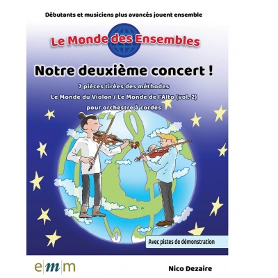 HAL LEONARD NOTRE DEUXIME CONCERT!