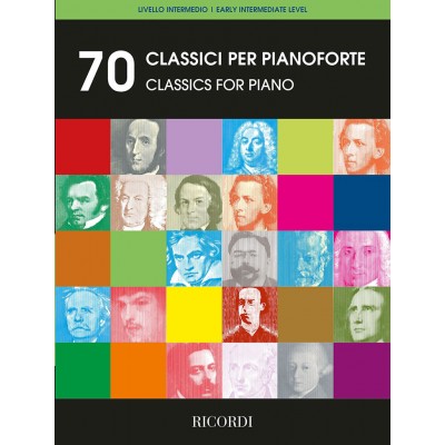 RICORDI 70 Classici Per Pianoforte