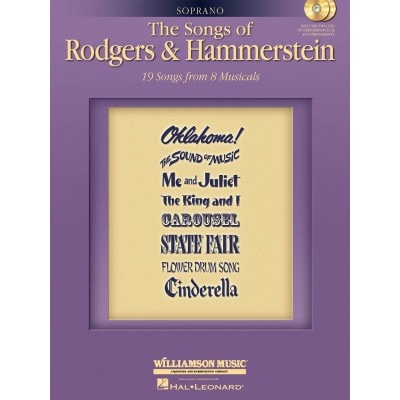 SONGS RODGERS HAMMERSTEIN + 2AUDIO TRACKS - SOPRANO