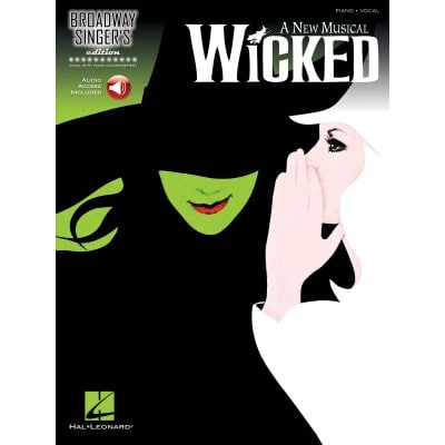 SCHWARTZ - WICKED BROADWAY SINGERS EDITION VOCAL PIANO + AUDIO TRACKS - VOICE