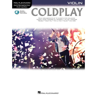  Instrumental Play Along - Coldplay + Cd - Violin