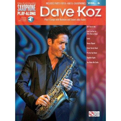   Saxophone Play Along Vol.6 - Dave Koz + Cd 