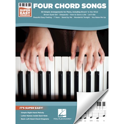 FOUR CHORD SONGS - SUPER EASY SONGBOOK