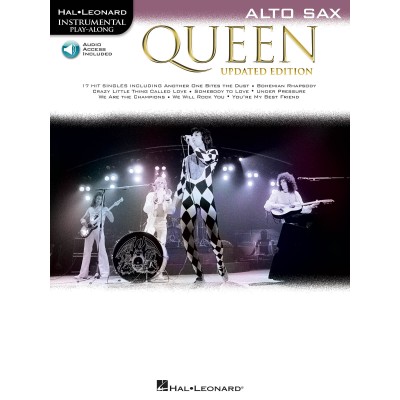 ALTO SAXOPHONE PLAY-ALONG : QUEEN + AUDIO TRACKS 