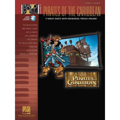  Klose Carol - Piano Duet Play Along Vol.19 - Pirates Of The Caribbean + Cd