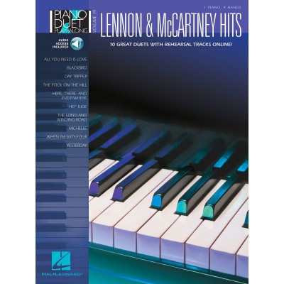 LENNON & MCCARTNEY - PIANO DUET PLAY ALONG VOL.39 + AUDIO EN LIGNE