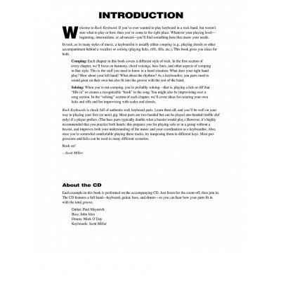 HAL LEONARD Rock Keyboard + Audio En Ligne - Keyboard
