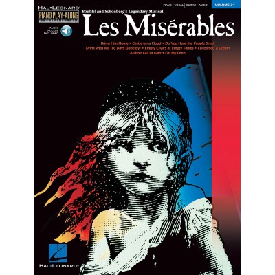 PIANO PLAY ALONG VOL.24 - LES MISERABLES + AUDIO TRACKS