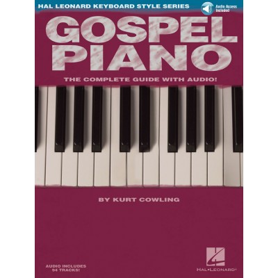 COWLING KURT - GOSPEL PIANO + AUDIO TRACKS - PIANO SOLO