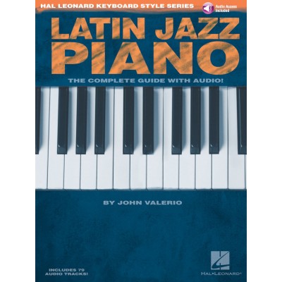 HAL LEONARD KEYBOARD STYLE LATIN JAZZ PIANO + AUDIO TRACKS - PIANO SOLO