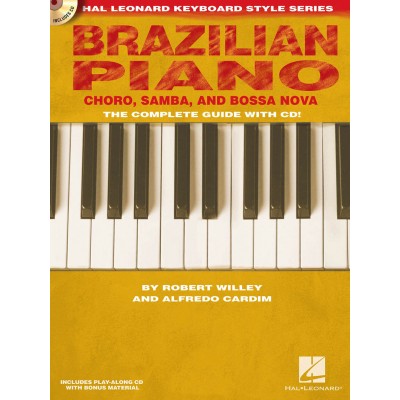 HAL LEONARD KEYBOARD STYLE - BRAZILIAN PIANO + AUDIO TRACKS - PIANO SOLO