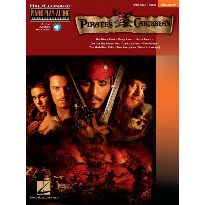HAL LEONARD ZIMMER HANS & BADELT KLAUS - PIANO PLAY ALONG VOL.69 - PIRATES OF THE CARIBBEAN + AUDIO EN LIGNE