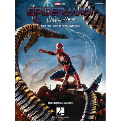 HAL LEONARD GIACCHINO MICHAEL - SPIDERMAN - NO WAY HOME - PIANO SOLO