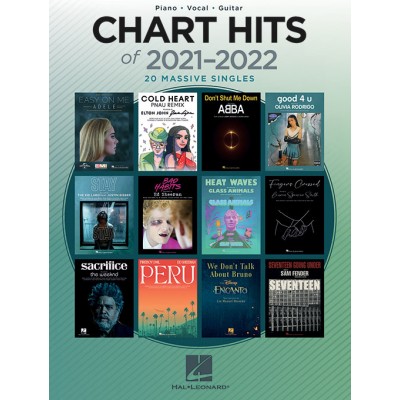 HAL LEONARD Chart Hits Of 2021-2022