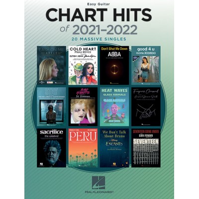 HAL LEONARD CHART HITS OF 2021-2022