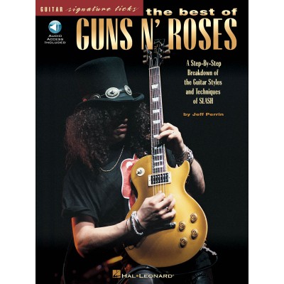 GUNS N' ROSES - BEST OF - SIGNATURE LICKS + MP3 - GUITAR TAB