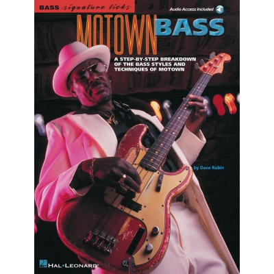 HAL LEONARD SIGNATURE LICKS - MOTOWN BASS + AUDIO TRACKS