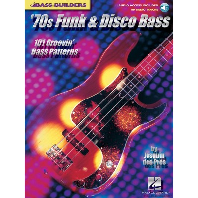 HAL LEONARD Bass Builders 70S Funk And Disco Bass B+ Audio En Ligne - Bass Guitar Tab