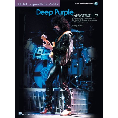 DEEP PURPLE - GREATEST HITS - SIGNATURE LICKS + AUDIO EN LIGNE - GUITAR TAB