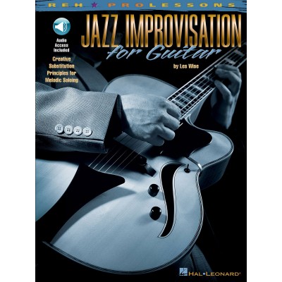 WISE LES - JAZZ IMPROVISATION FOR GUITAR + AUDIO TRACKS - GUITAR TAB