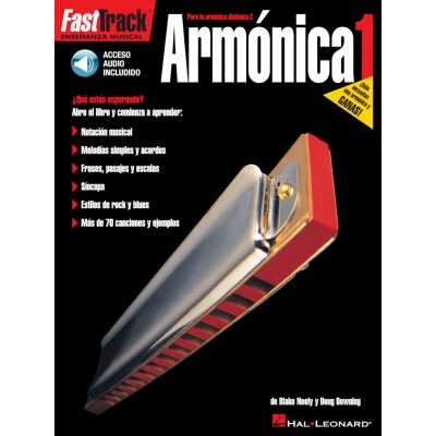 FAST TRACK ARMONICA 1 HARM + AUDIO TRACKS - HARMONICA