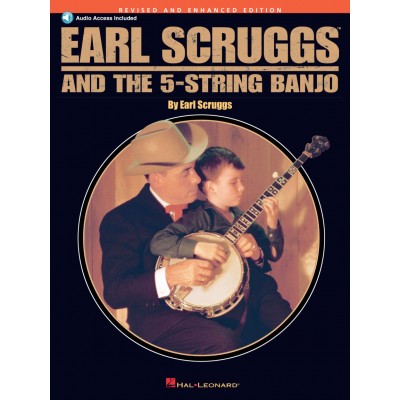 EARL SCRUGGS AND THE FIVE STRING BANJO + AUDIO TRACKS - BANJO