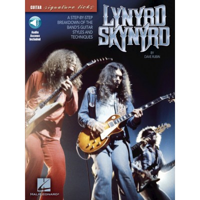 HAL LEONARD LYNYRD SKYNYRD - SIGNATURE LICKS + AUDIO TRACKS - GUITAR TAB