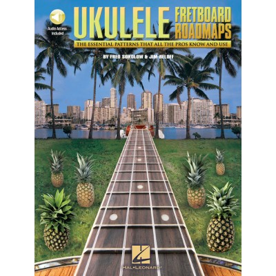 SOKOLOW FRED / BELOFF JIM - FRETBOARD ROADMAPS + AUDIO TRACKS - UKULELE TAB