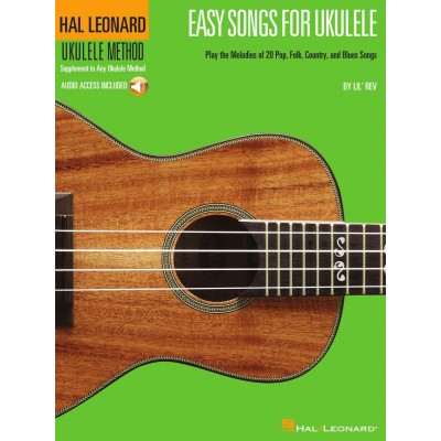 EASY SONGS FOR UKULELE + AUDIO EN LIGNE