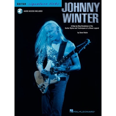 WINTER JOHNNY SIGNATURE LICKS TAB + AUDIO EN LIGNE